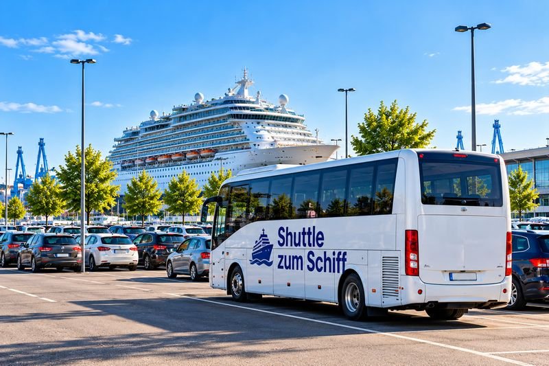 Shuttlebus zum Schiff